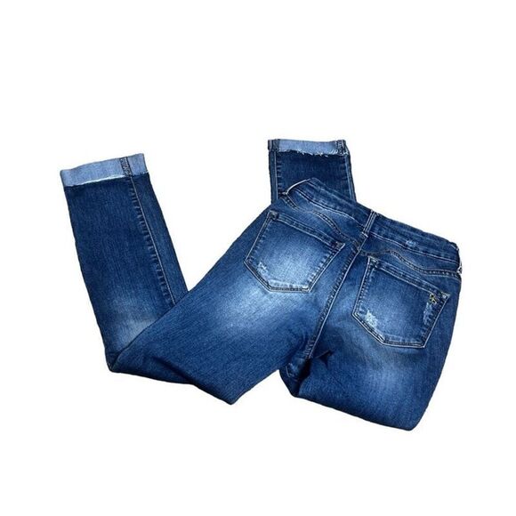 Jessica Simpson Uptown Highrise Cropped Jeans Capris Size 24 - Picture 3 of 4